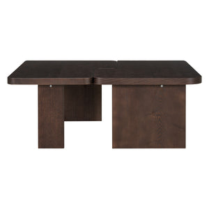 Modern Minimalist Coffee Table Set With Splicing Design
