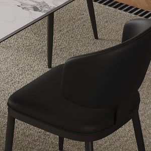 Modern Rectangular Dining Table For 6 With Chairs