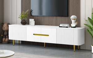 VIBE HAUS 78.7'' Minimalist TV Stand for TVs up to 85 Inches