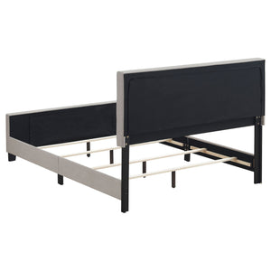 Destiny - Eastern King Panel Bed - Beige