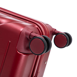 14"/20" 2-Piece ABS Spinner Wheel Luggage Set with Cosmetic Case
