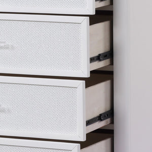 Opium - 5 Drawer Chest - White