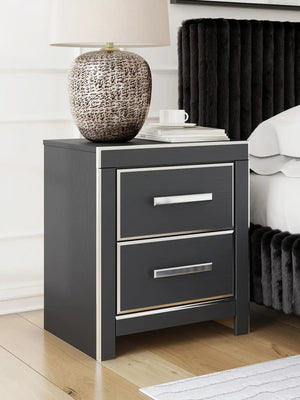 Zuraleus - Two Drawer Night Stand - Best Buy Furniture