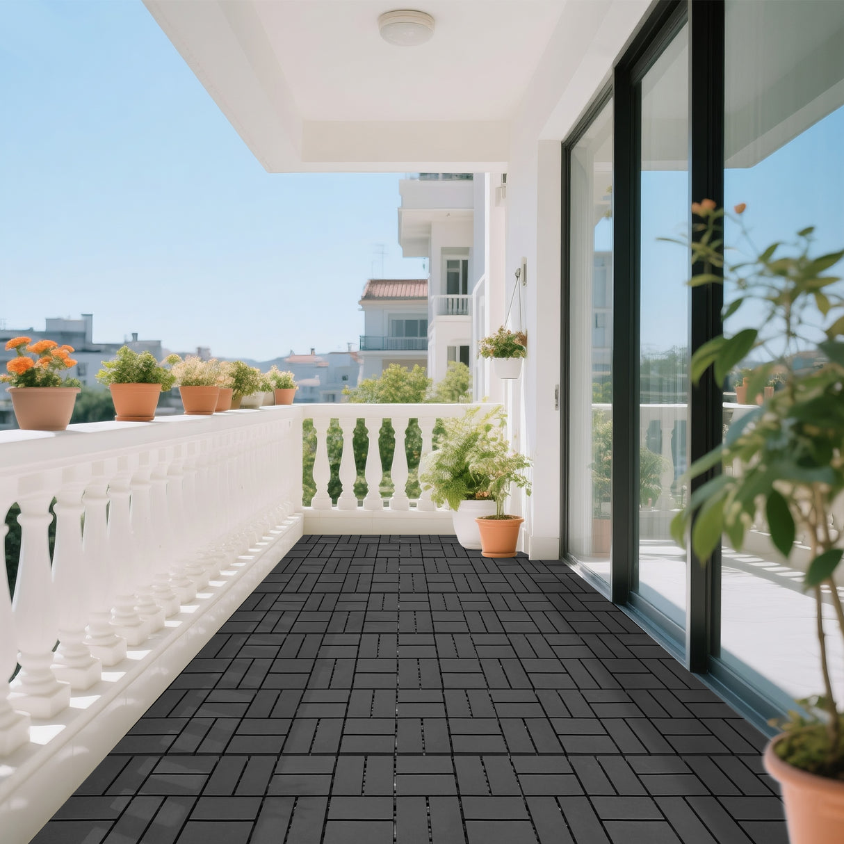 Plastic Interlocking Decking Tiles - Perfect for Any Outdoor Space