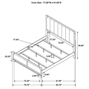 Harbington - Bedroom Set With Upholstered Headboard