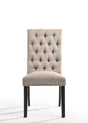 Morland - Vintage Side Chair (Set of 2) - Black / Tan - Best Buy Furniture