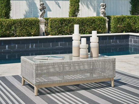 Seton Creek - Rectangular Cocktail Table - Gray - Best Buy Furniture