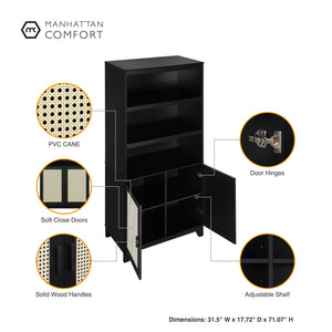 Sheridan - Bookcase Cabinet