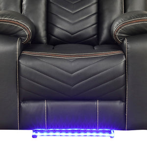 Challenger - LED Power Recliner Set