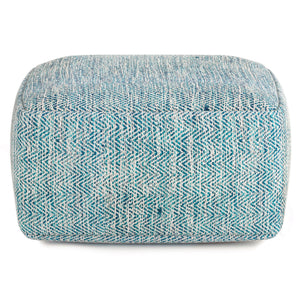 Nate - Handcrafted Square Pouf