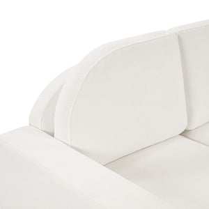 Modern 3 Seater Sofa With Curved Backrest