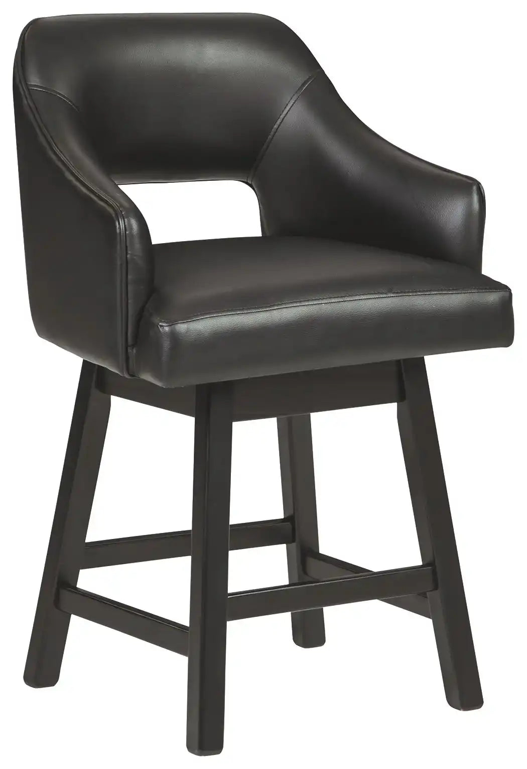 Tallenger - Upholstered Swivel Barstool (Set of 2) - Best Buy Furniture