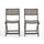 Bistro Foldable Chair With Wicker Backrest - Best Buy Furniture