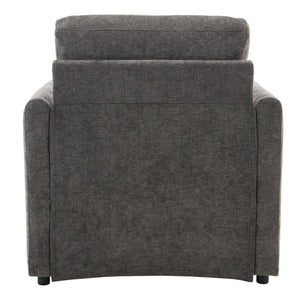 Cozy Upholstered Cushion Armchair For Living Room