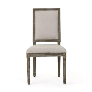 Traditional Style Dining Chair Set With Fabric Upholstery - Best Buy Furniture