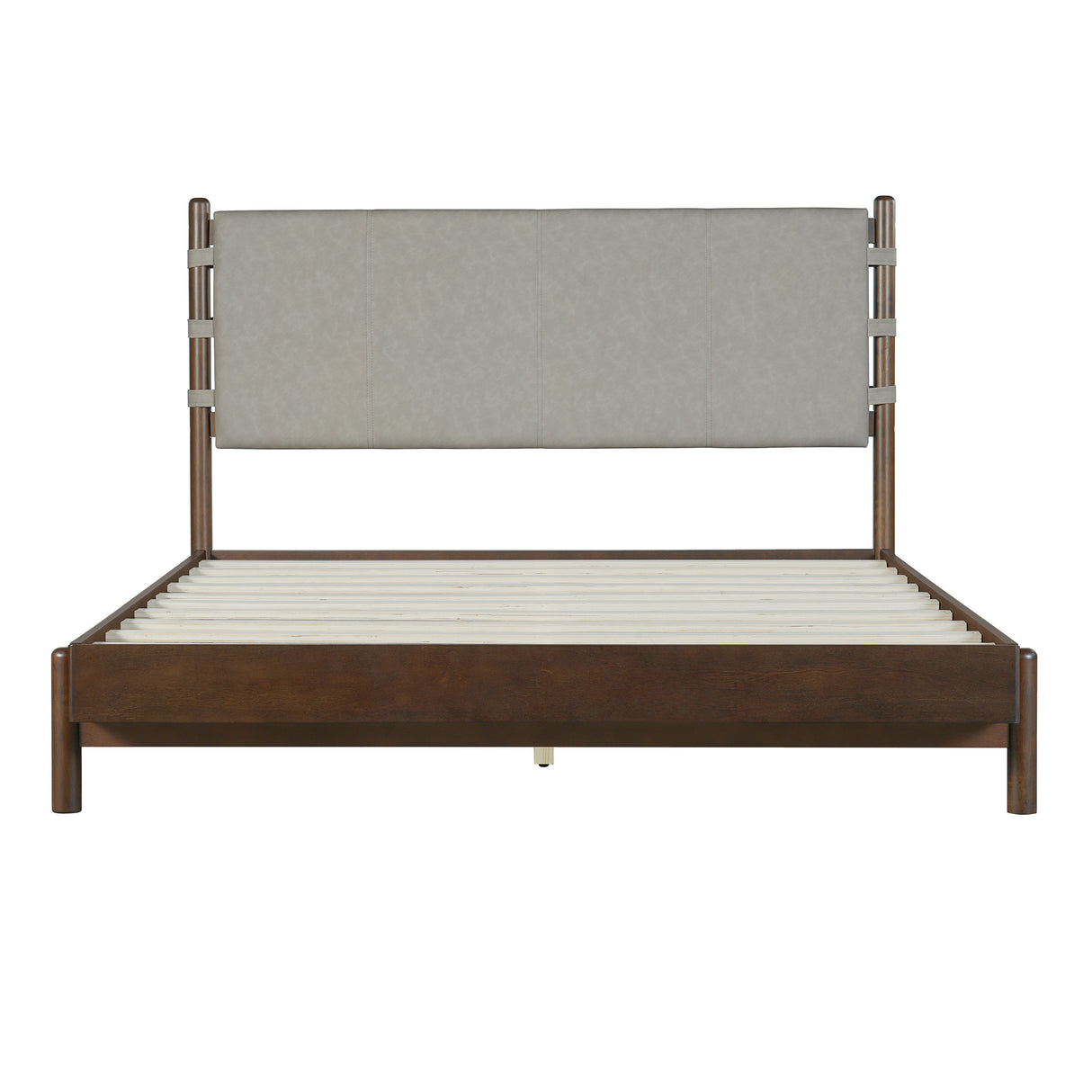 Premium Rubber Wood Platform Bed Frame
