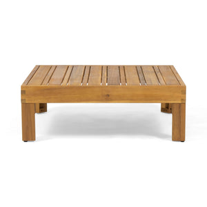 Brava - X Back Corner Bench With Coffee Table
