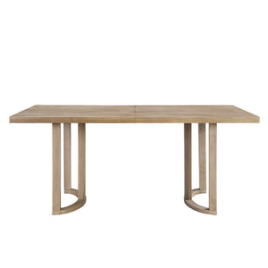 Modern Dining Table Solid Wood