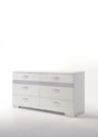 Naima II - Dresser - White - Best Buy Furniture