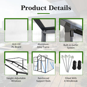 Gain Height Windproof house With Raised Base