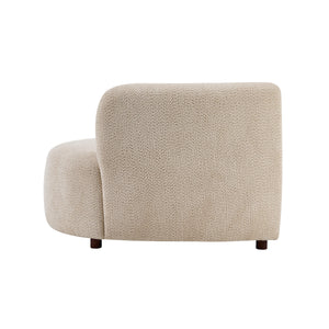 Cozelle 2-Piece Modern Curved Cloud Upholstered Boucle Sofas