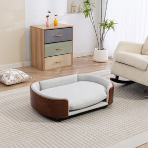 Scandinavian Style Elevated Dog Bed Pet Sofa