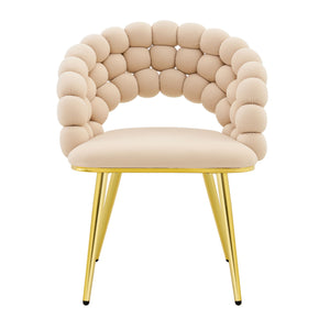 Puffy Bubble, Ball Chain Chairs For Dining Room (Set of 2)