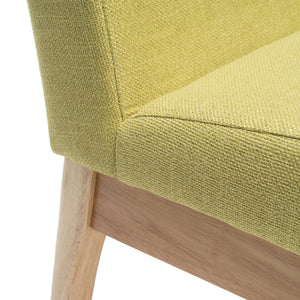 Contemporary Fabric Comfort Dining Chairs (Set of 2)