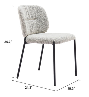 Zuo Modern Plat Dining Chair (Set of 2)