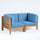 Oana - 2 Piece Loveseat Set With Water Resistant Cushions - Best Buy Furniture
