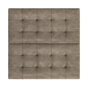 Harrison - Square Coffee Table Ottoman - Brown