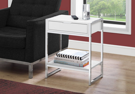 Accent Side Table, Storage Drawer, Spacious Tabletop - Best Buy Furniture