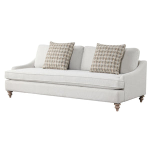 Sofa Single Reverable Cushion With 2 Pillows - Off White