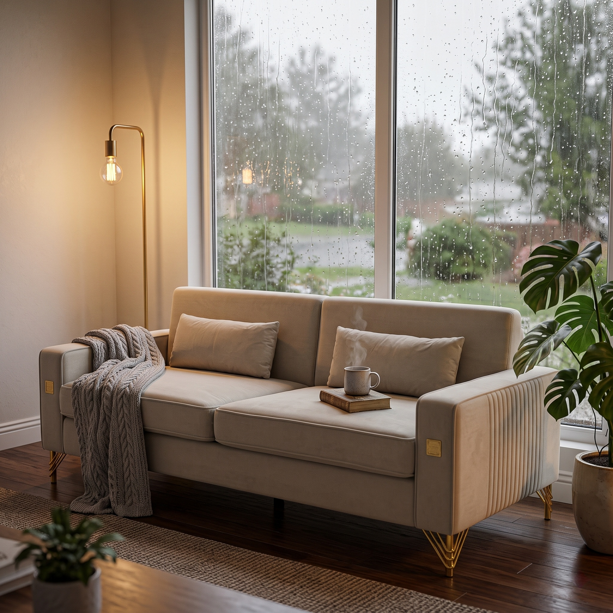 Modern FX-P18-BE Sofa