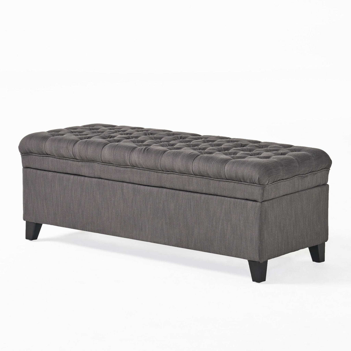 Juliana - Storage Ottoman With Birch Legs - Best Buy Furniture