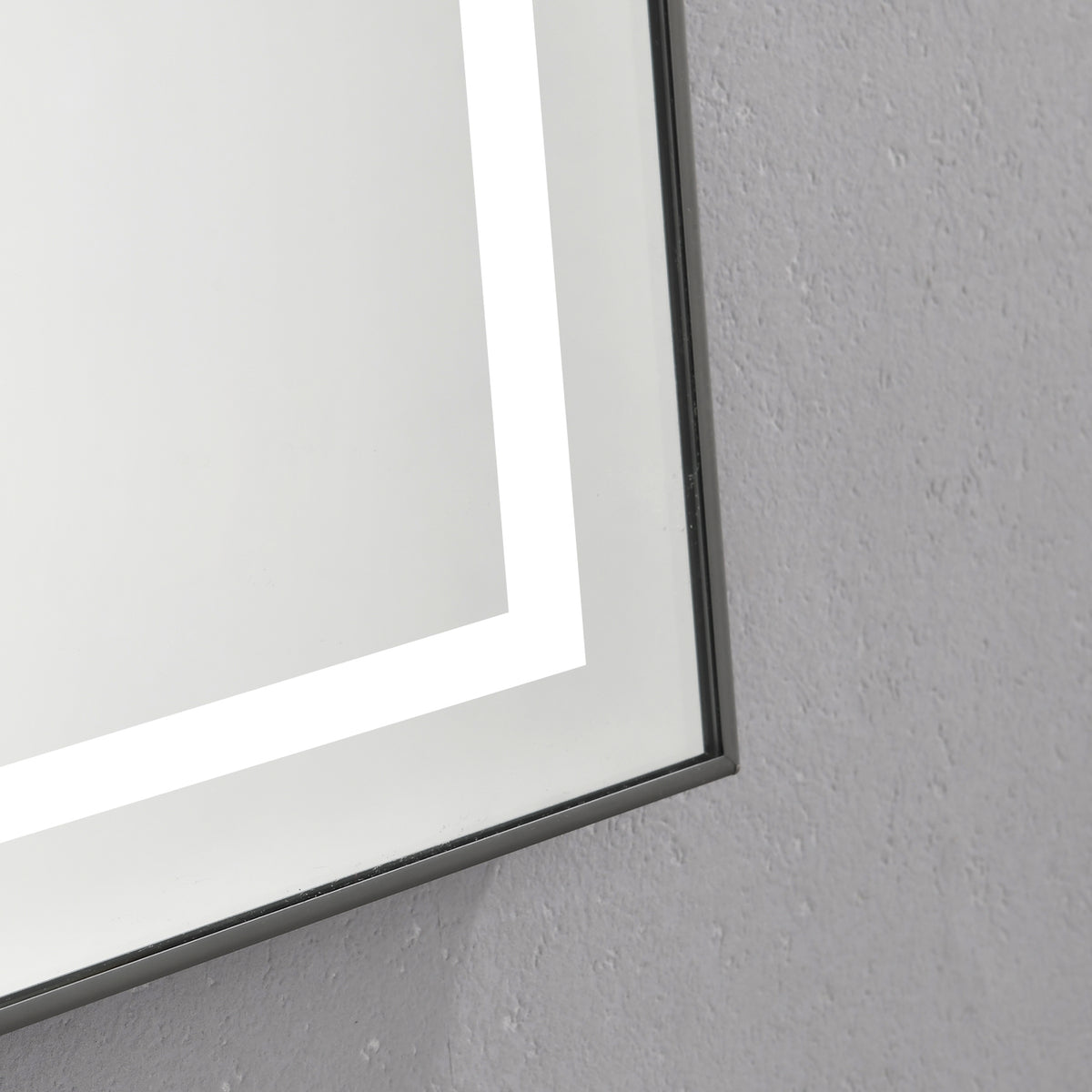 40 x 24 Inch LED Bathroom Mirror With Front And Backlight