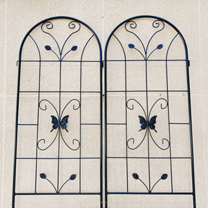 Garden Metal Trellis Rustproof Trellis For Climbing Plants Outdoor Flower Support