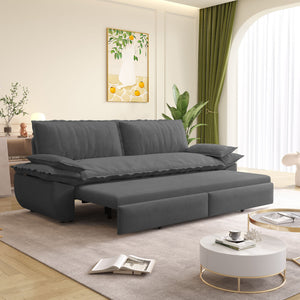 Pull Out 3-In-1 Convertible Sleeper Sofa