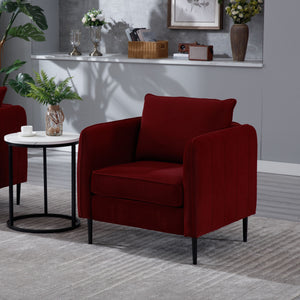 Accent Chair With Pillow For Living Room