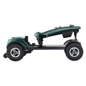 Max Plus - 4 Wheels Outdoor Compact Mobility Scooter With 2 Pieces X 20Ah Lead Acid Battery, 16 Miles, Cup Holders & USB Charger Port