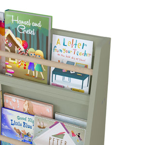 3 Tier Book Shelf, Compact Storage For Bedrooms