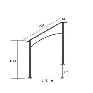 Handrails for Outdoor Steps
