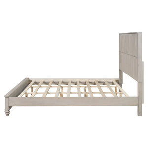 Platform Bed Frame & Tall Headboard