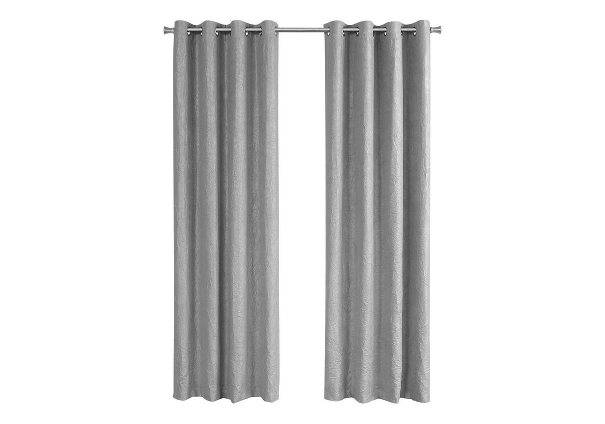 2 Pieces Set, Curtain Panel, Room Darkening, Grommet - Best Buy Furniture