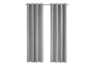 2 Pieces Set, Curtain Panel, Room Darkening, Grommet - Best Buy Furniture
