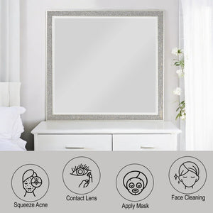 Sliverfluff - Mirror - Mirrored / Champagne - Best Buy Furniture