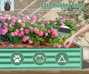 Galvanized Raised Garden Bed