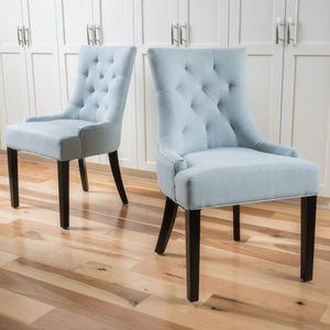 Contemporary Cheney Dining Chair Set With Tufted Design - Best Buy Furniture