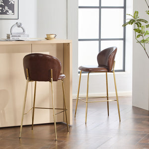 Kira - Upholstered Bar Stool (Set of 2) - Best Buy Furniture