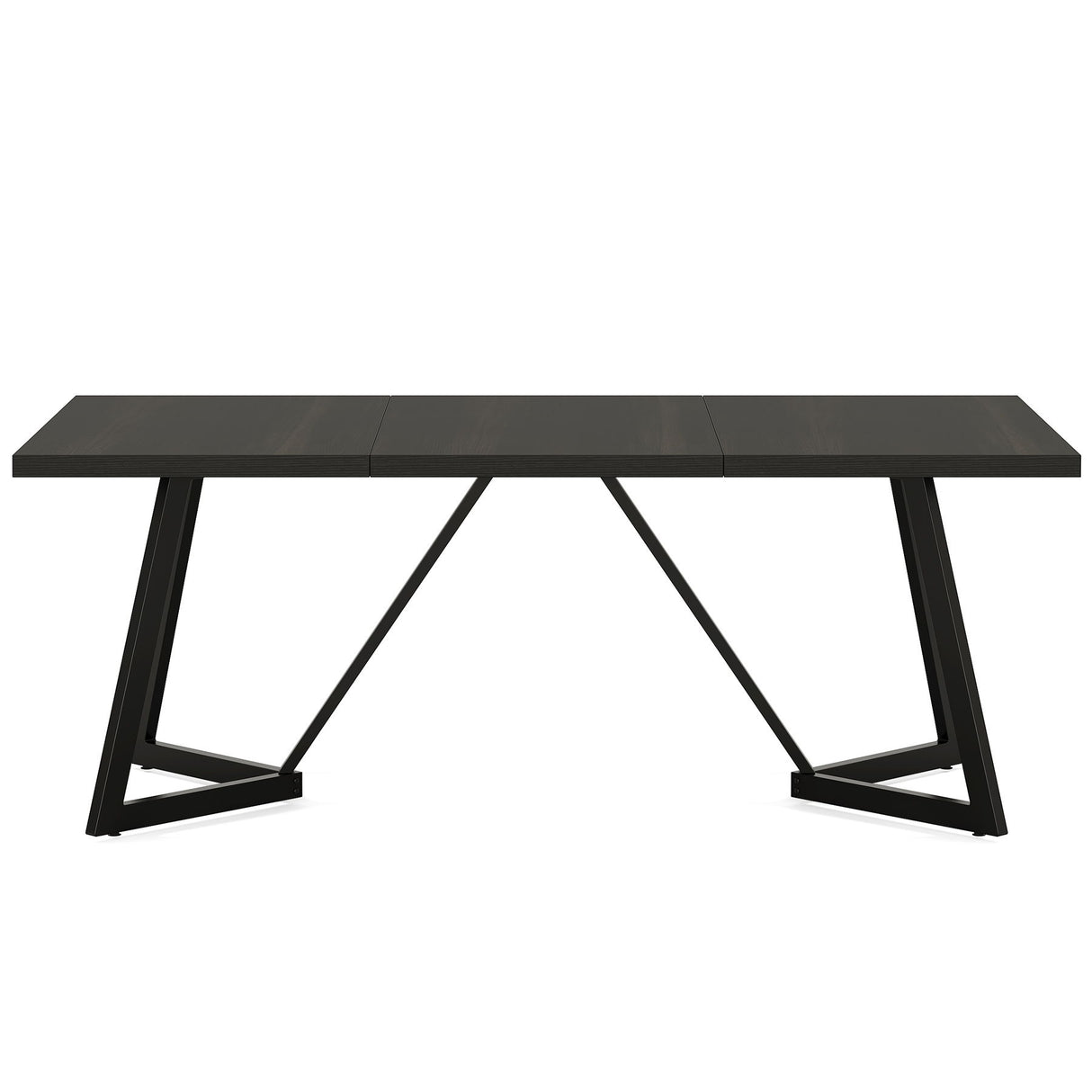 Rectangular Dining Table For 6 - 8 People - Black